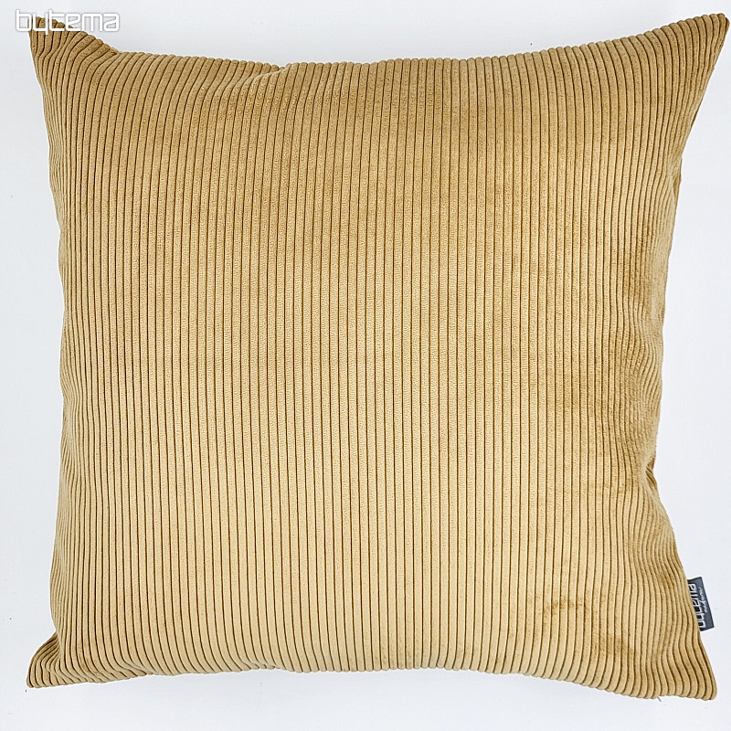 Housse de coussin déco DARVEN CAMEL