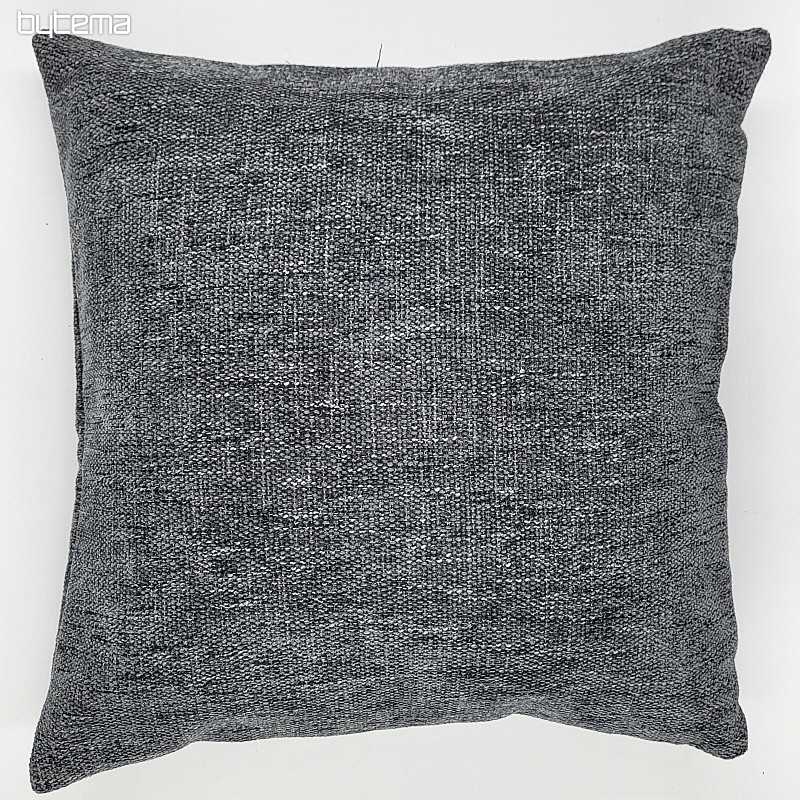 Housse de coussin décorative SAIMA ANTHRACITE