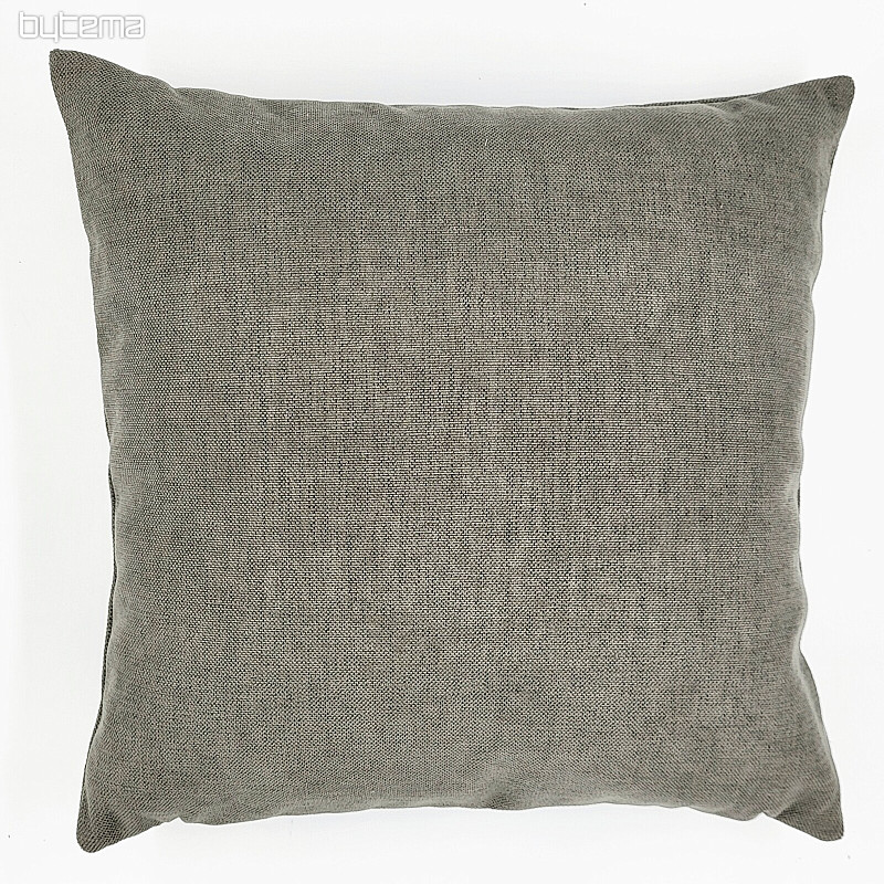 Housse de coussin déco DERBY ANTHRACITE