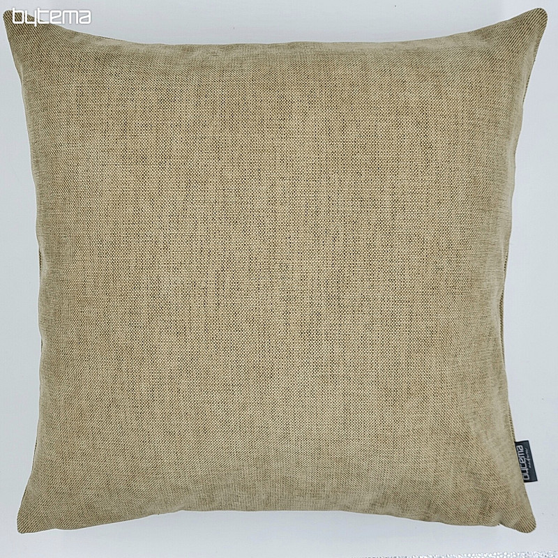 Housse de coussin décoratif DERBY CAPPUCCINO