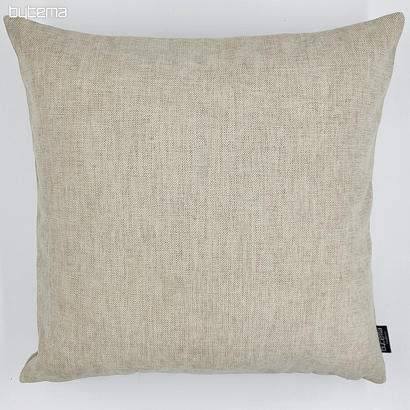 Housse de coussin déco DERBY BEIGE