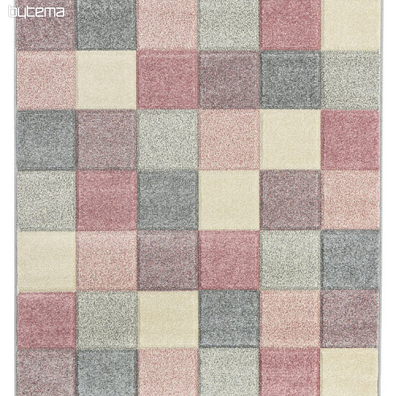 Pièce tapis PORTLAND cubes colorés