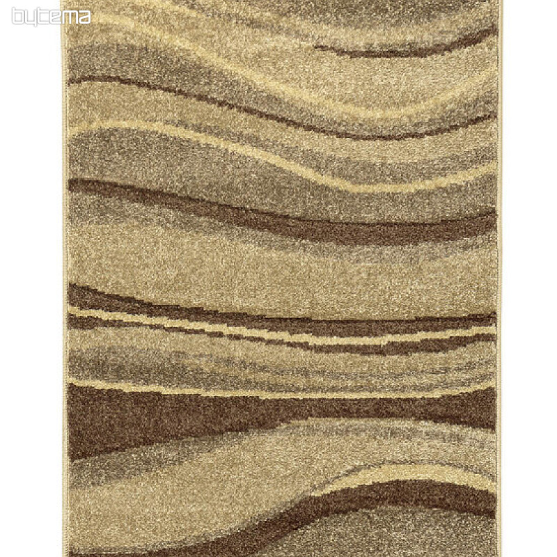 Tapis en pièce PORTLAND marron beige