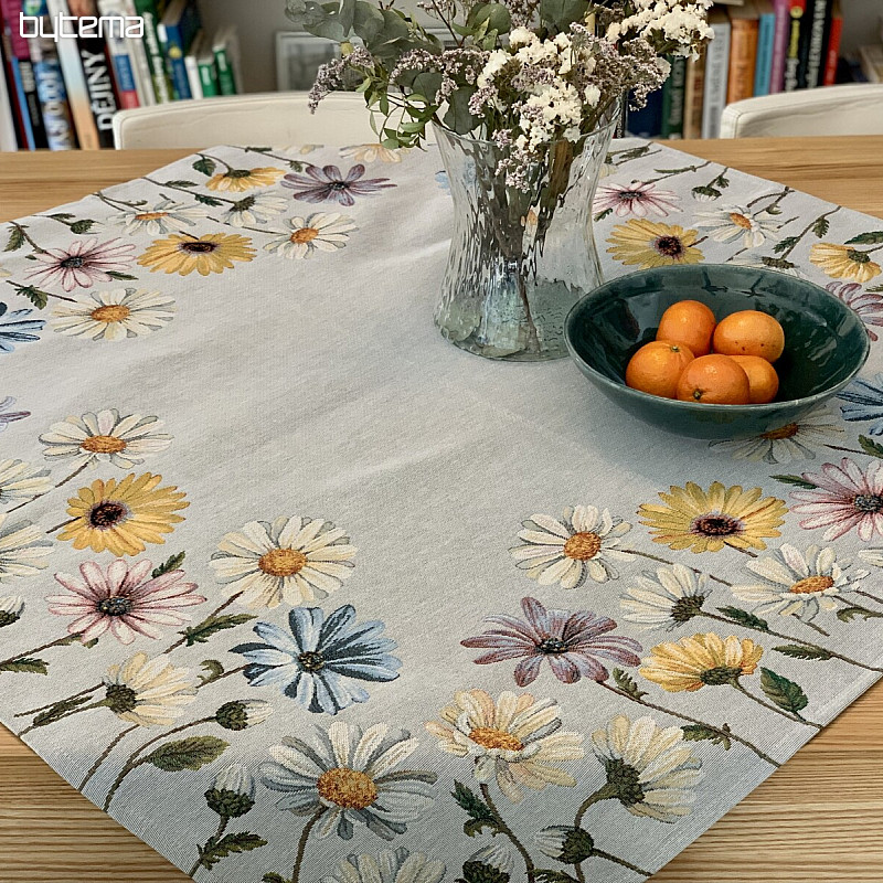 Nappe tapisserie et châle DAISY II