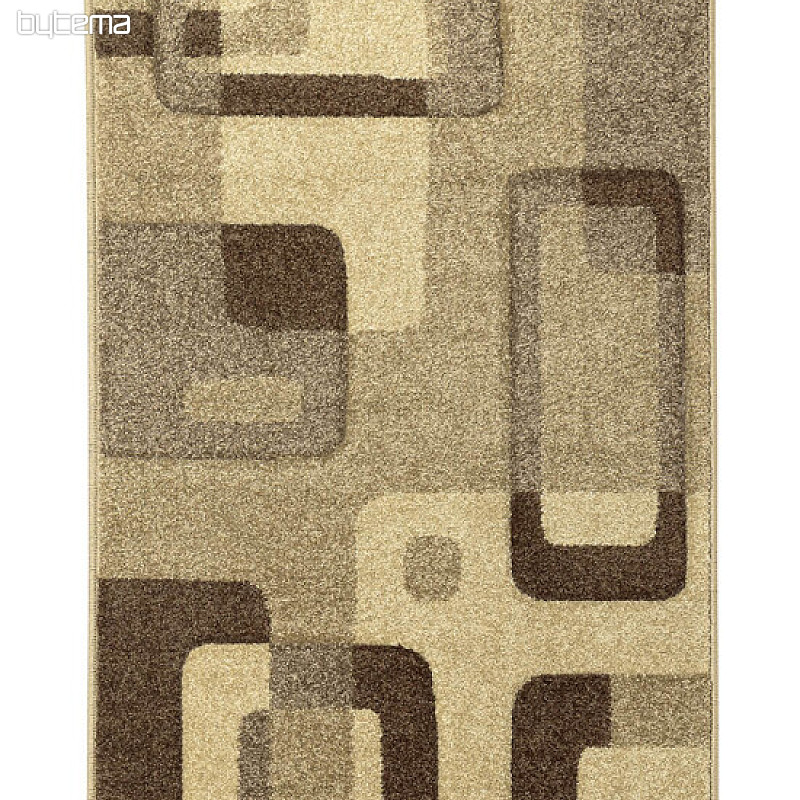 Tapis en pièce PORTLAND marron beige