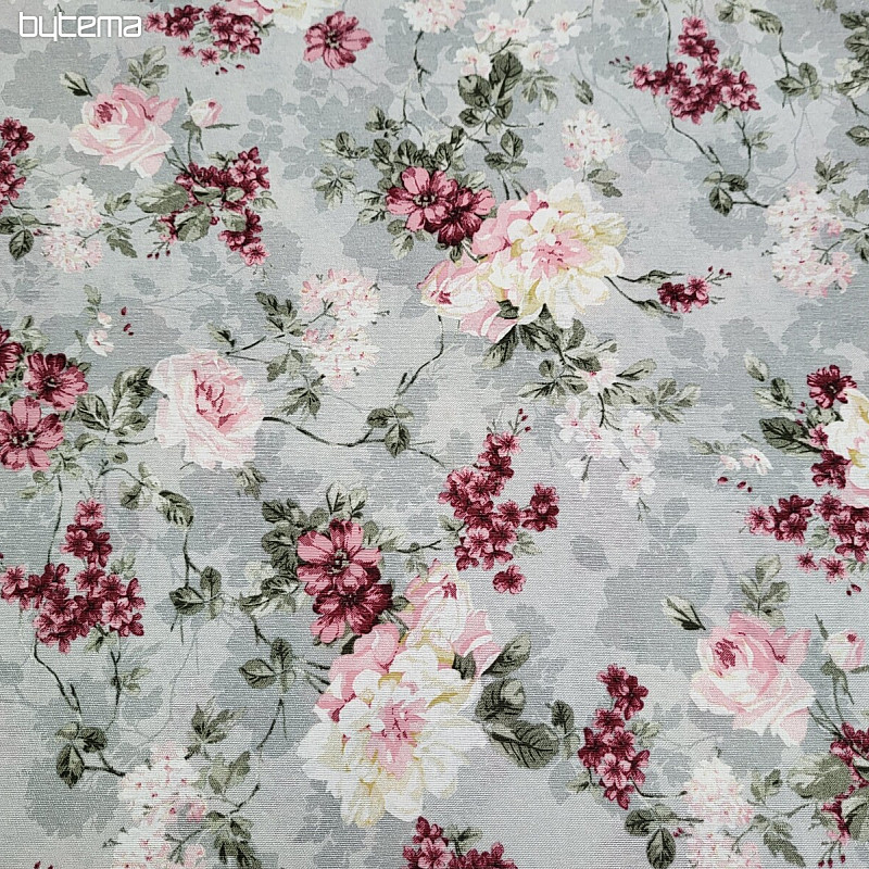 Tissu décoratif ROSE ALUA