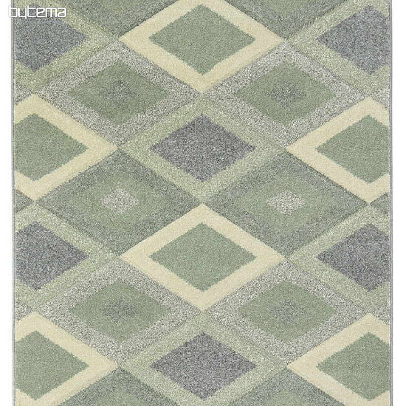 Tapis en pièces PORTLAND vert-gris