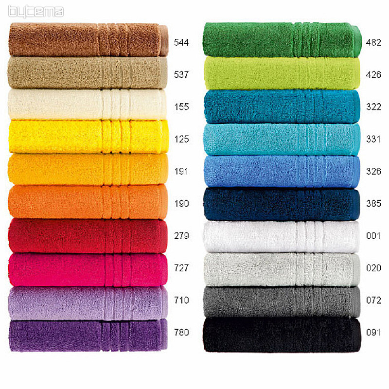 Serviette et drap de bain luxe MADISON 091 noir