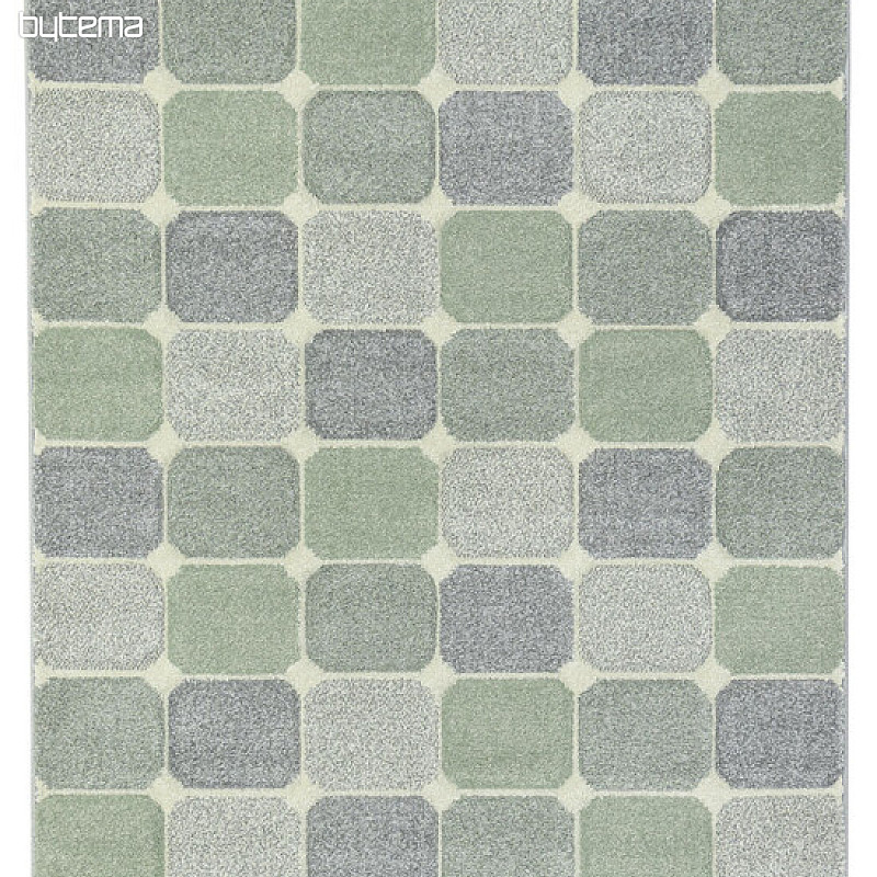 Tapis en pièces PORTLAND vert-gris