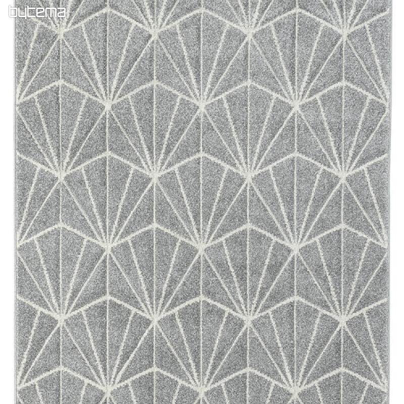 Tapis en pièces PORTLAND gris-blanc