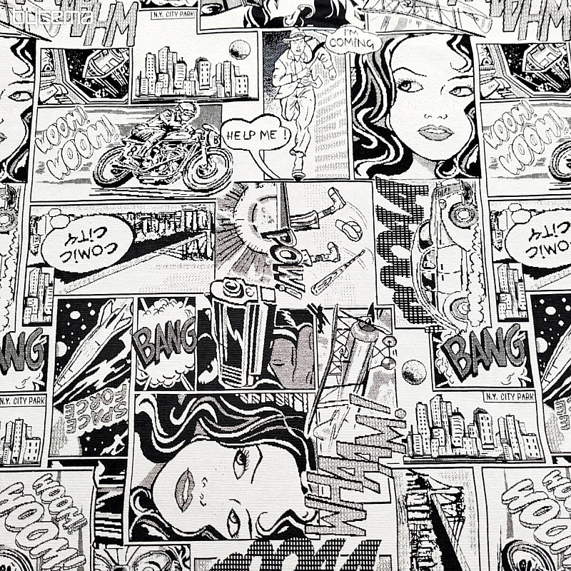 Tissu pour tapisserie KOMIKS