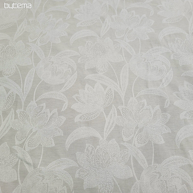 Tissu décoratif NENUFAR naturel