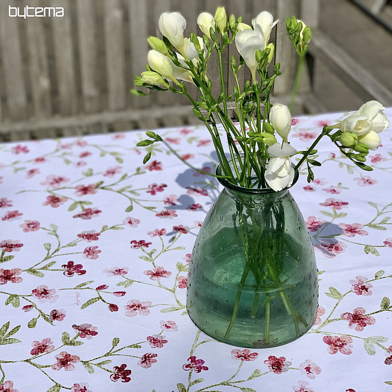 Nappe et écharpe SAKURA ROSE