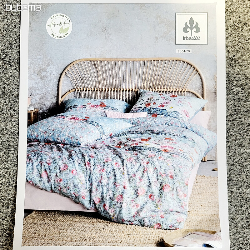 IRISETTE satin de coton de luxe GLAMOUR-K 20 bleu