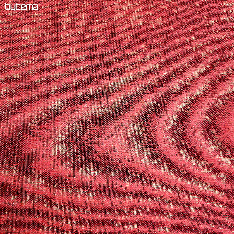 Tissu à tapisserie MARBRE ROUGE