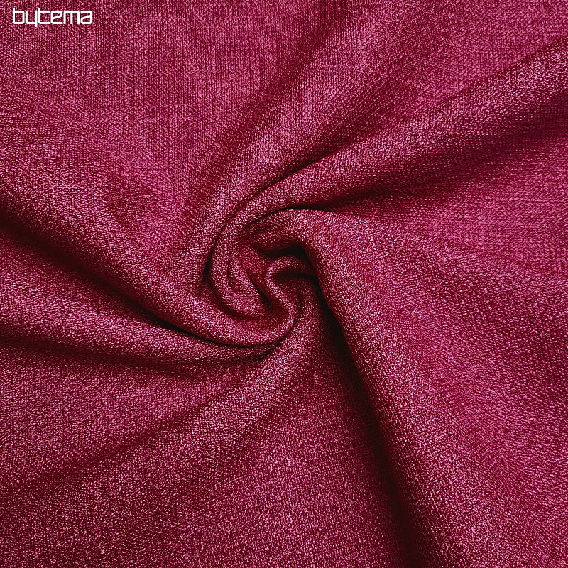 Tissu décoratif de créateur unicolore GERSTER 7650 BORDÓ 430