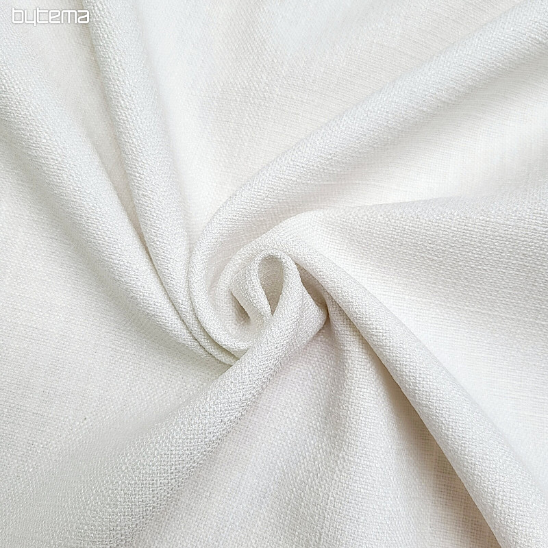 Tissu de décoration de créateur unicolore GERSTER 7650 WHITE 02