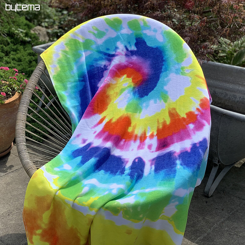 Serviette de plage RAINBOW SWIRL