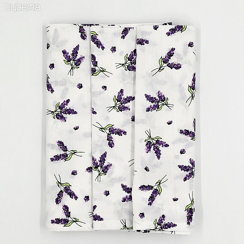 Serviettes en coton LAVANDE 3 pcs