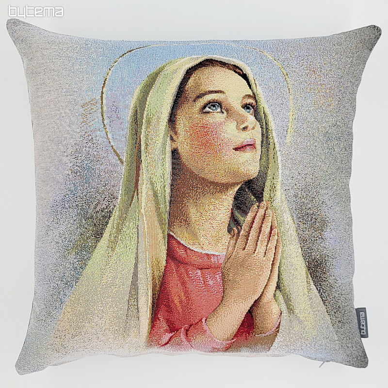 Couverture tapisserie de Noël VIERGE MARIE