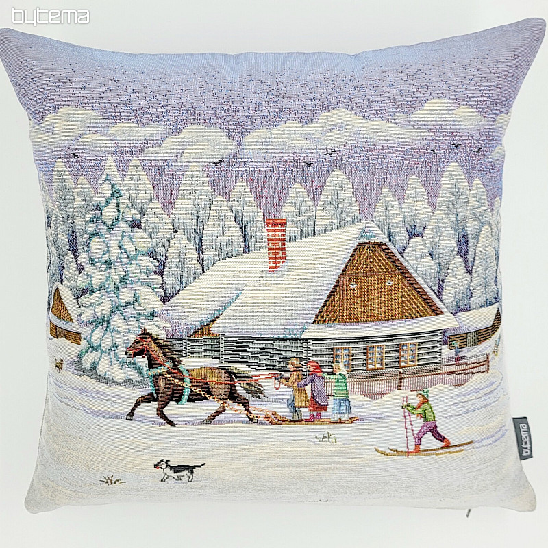 Housse de tapisserie de Noël WINTER RIDE