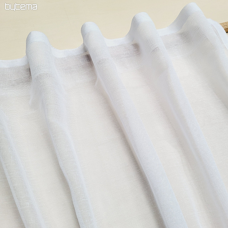 Rideau de luxe fini GERSTER 11334 BLANC II