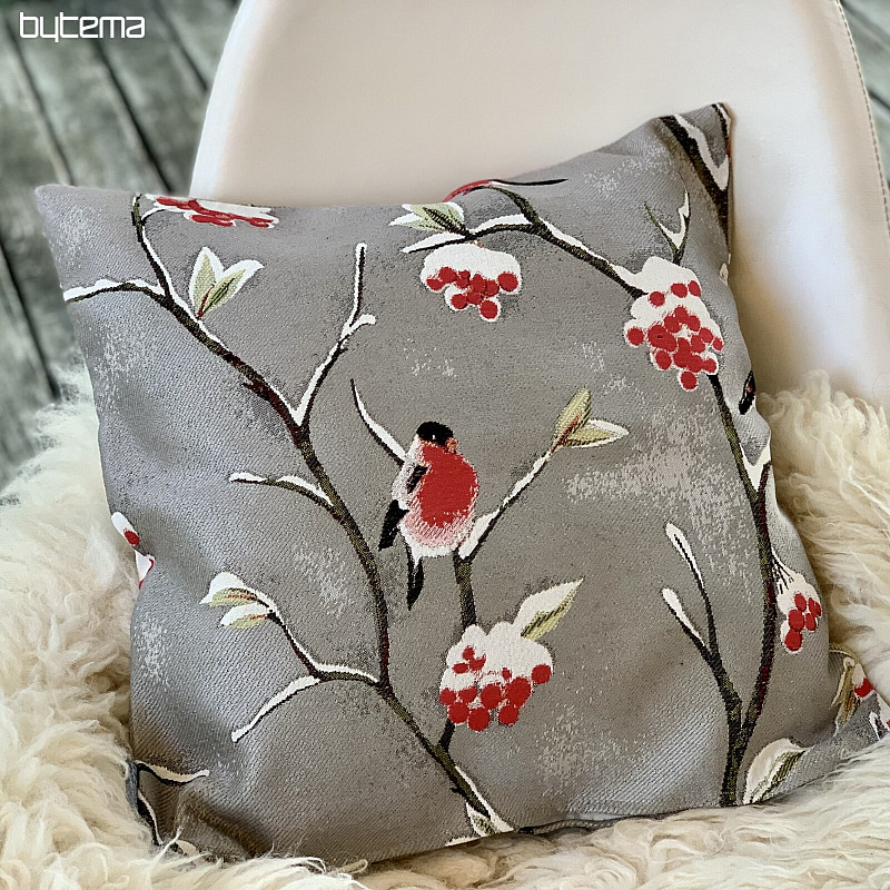 Oreiller de luxe HÍL beige-gris