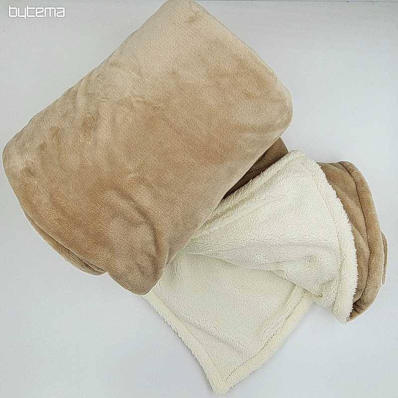 Couverture Ovečka lisse BEIGE clair