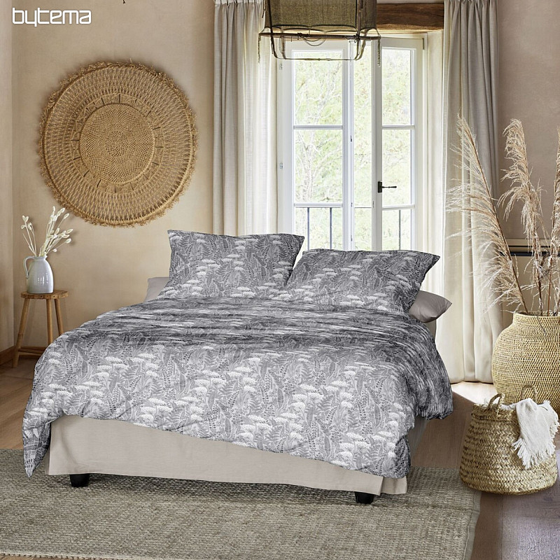 IRISETTE TENCEL LOTUS 8569-11 pré foncé. gris