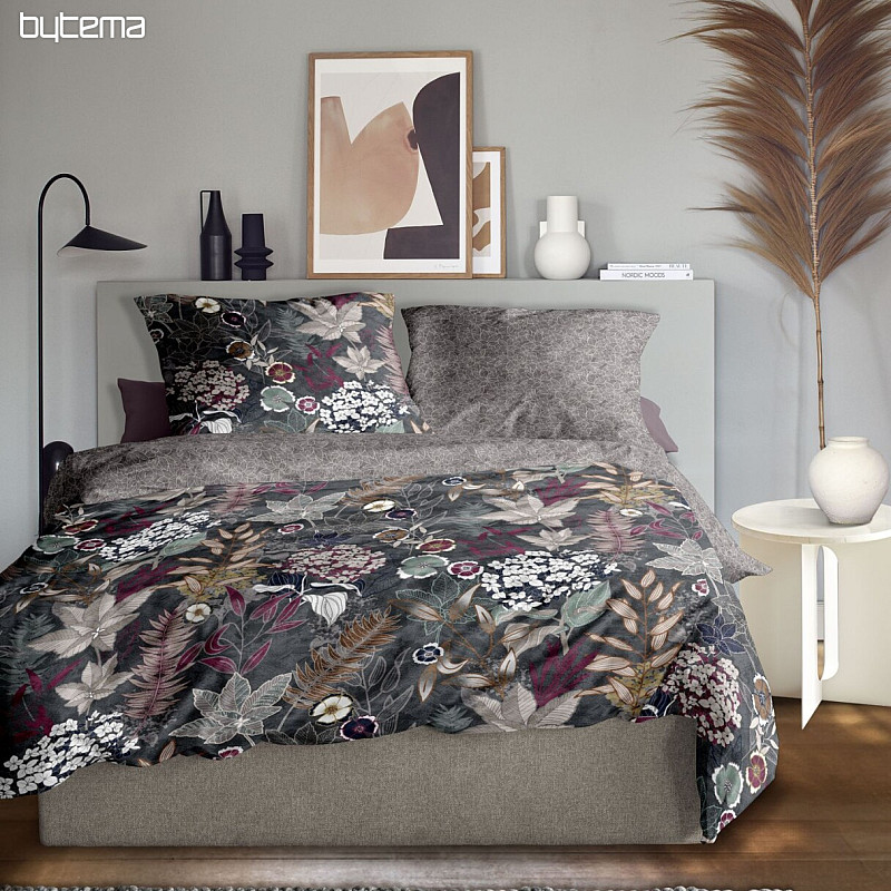 IRISETTE satin de coton de luxe VAGUE 8571-90 FLEURS COLORÉES