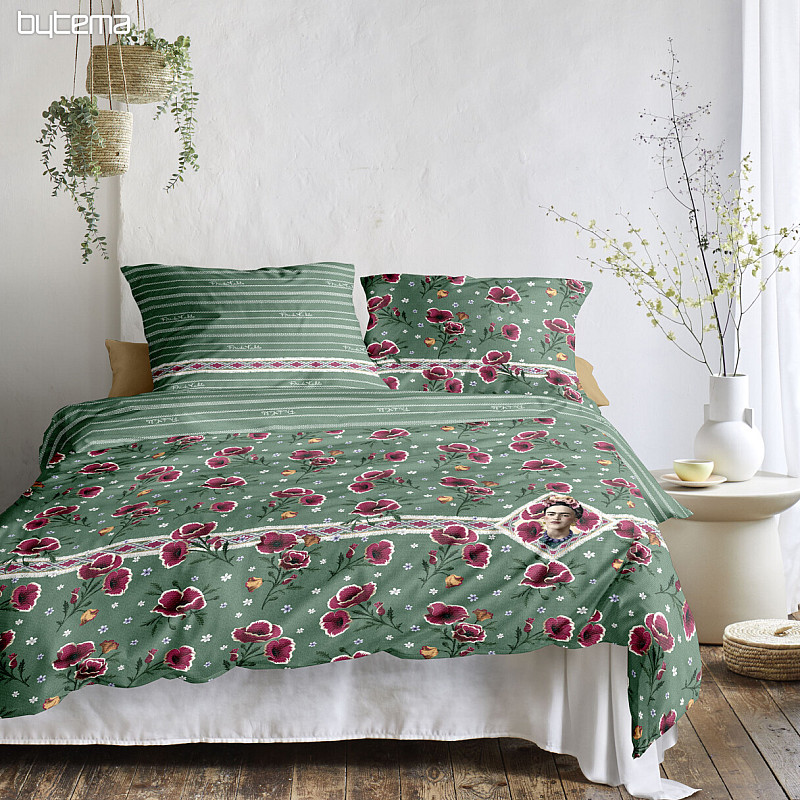 IRISETTE luxueux satin de coton FRIDA KAHLO - COQUILLETS