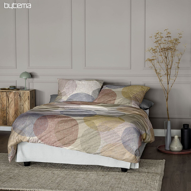 Literie de luxe en flanelle IRISETTE ZOBEL 8553-50 ROUES DE COULEUR