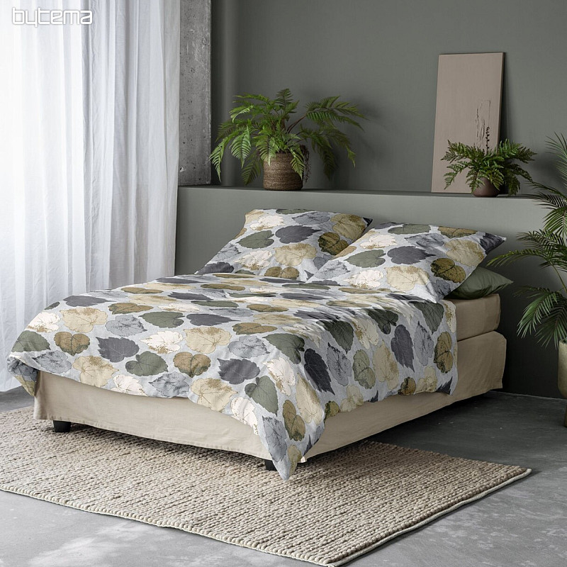 Literie de luxe en flanelle IRISETTE KOALA 90 gris