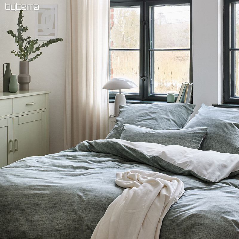 IRISETTE satin de coton de luxe WAVE 8557-30 vert