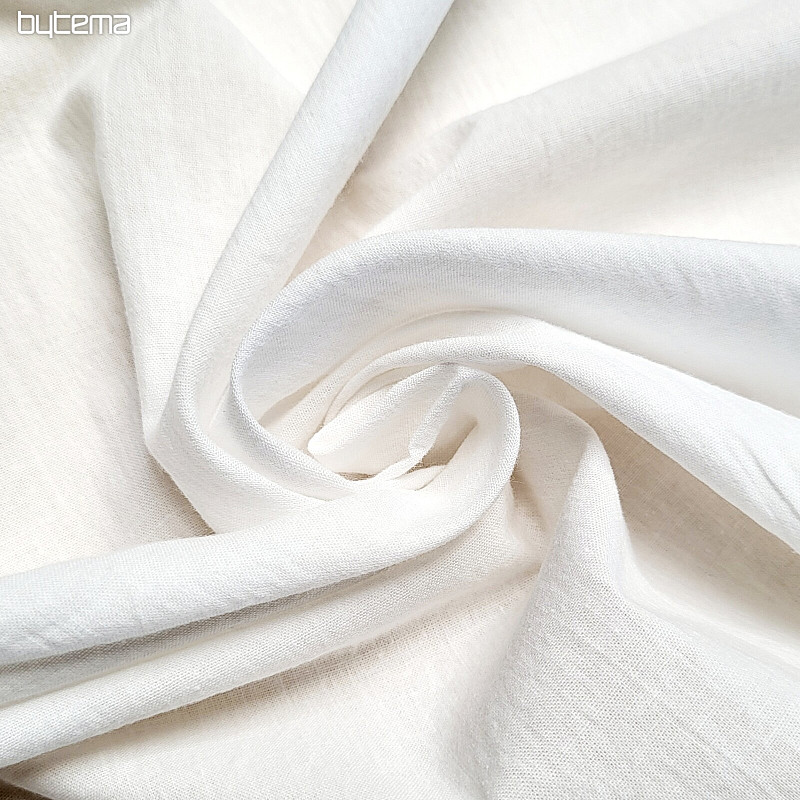 Tissu coton BLANC