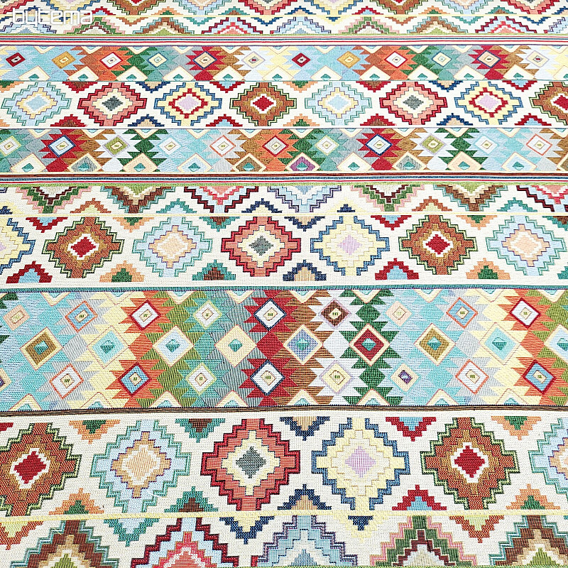 Tissu déco MOJAVE multicolore