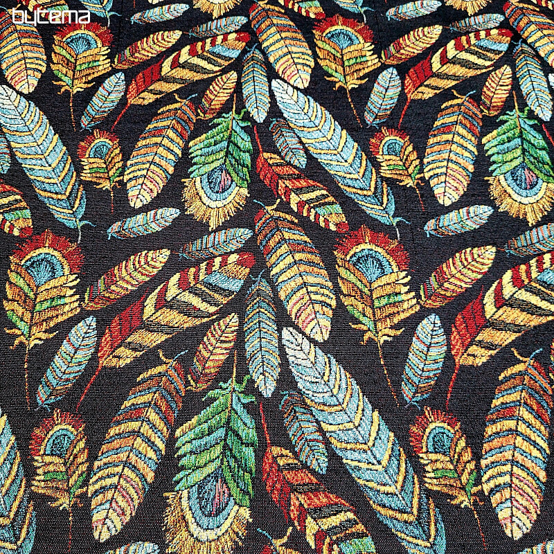 Tissu décoratif NAVAHO noir