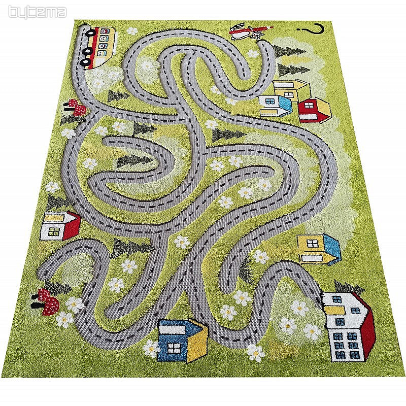 Tapis enfant Color Kids 02 vert