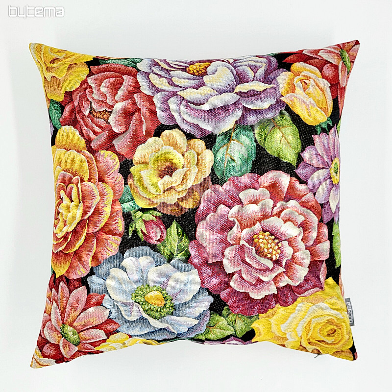 Housse tapisserie FLEURS D&#39;ÉTÉ