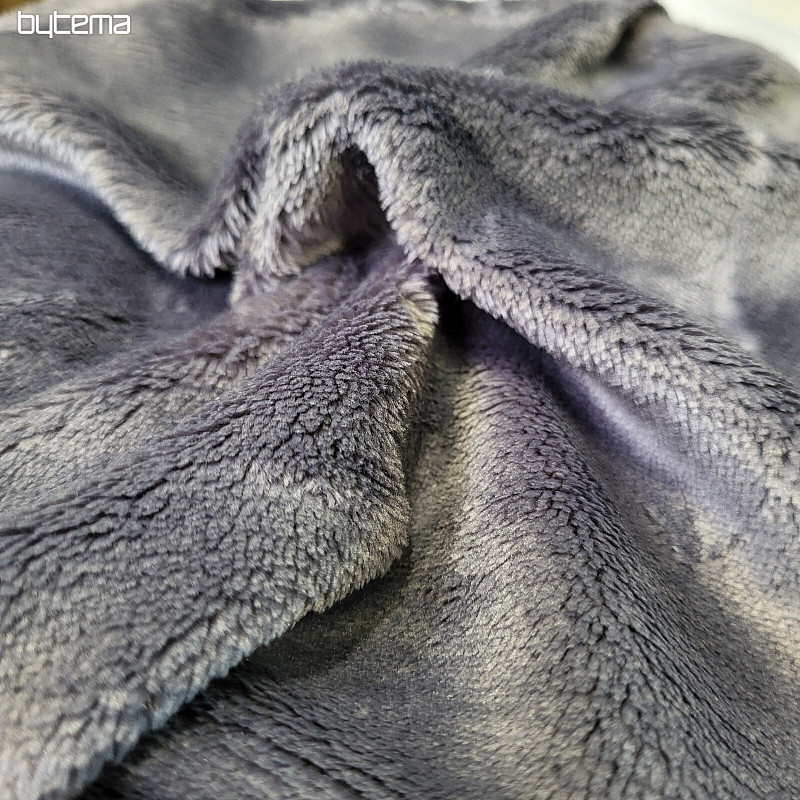 Drap en microflanelle SLEEP WELL anthracite