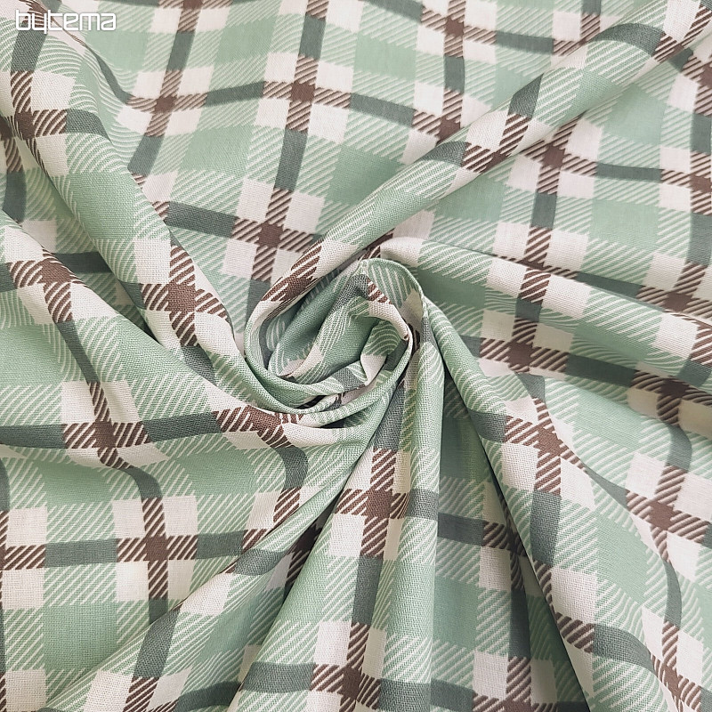 Tissu coton NATHAN carreaux