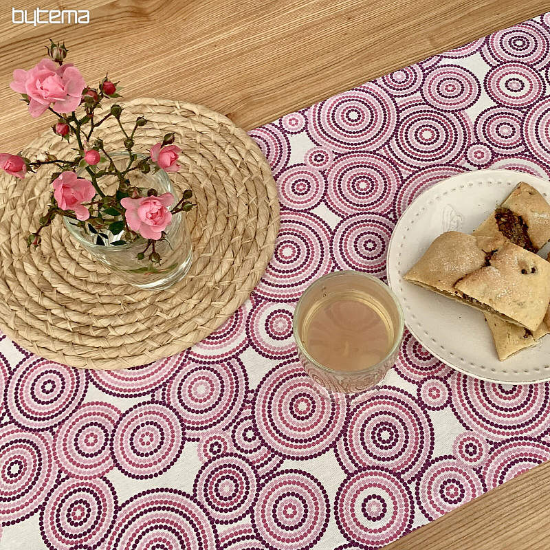 Écharpe MANDALA ECO lilas