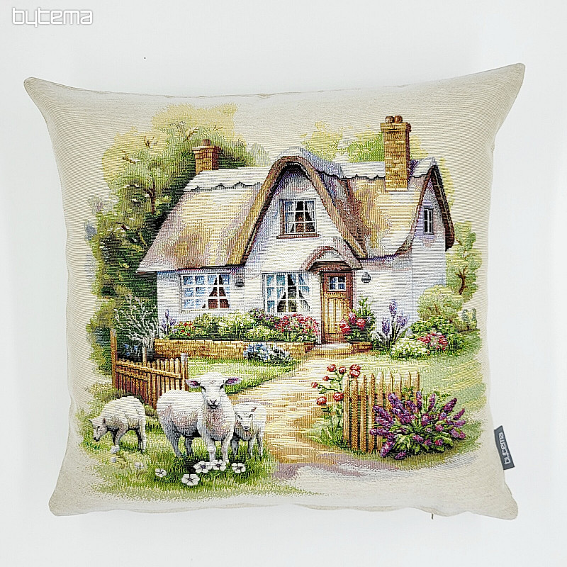 Housse de coussin en tapisserie COTSWOLDS SHEEP