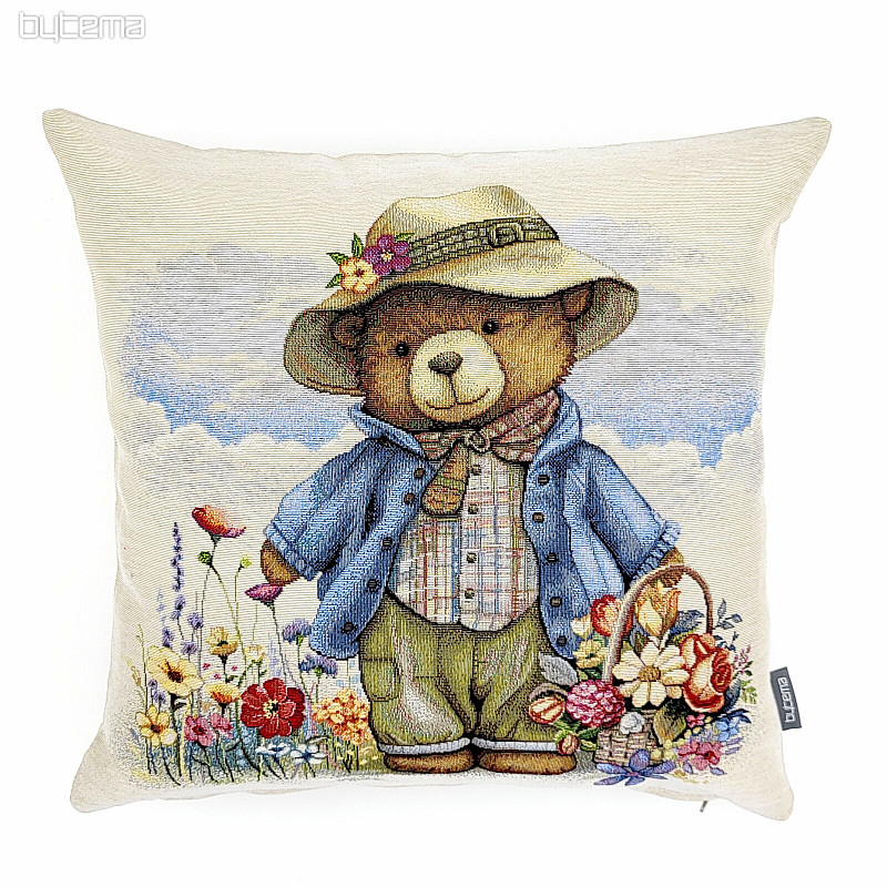 Housse de coussin tapisserie TEDDY SPRING