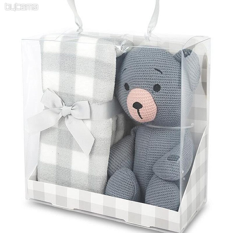 Coffret cadeau enfant KNITTED TEDDY