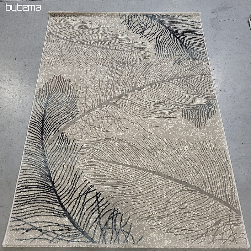 Tapis pièce BOHO FEUILLES