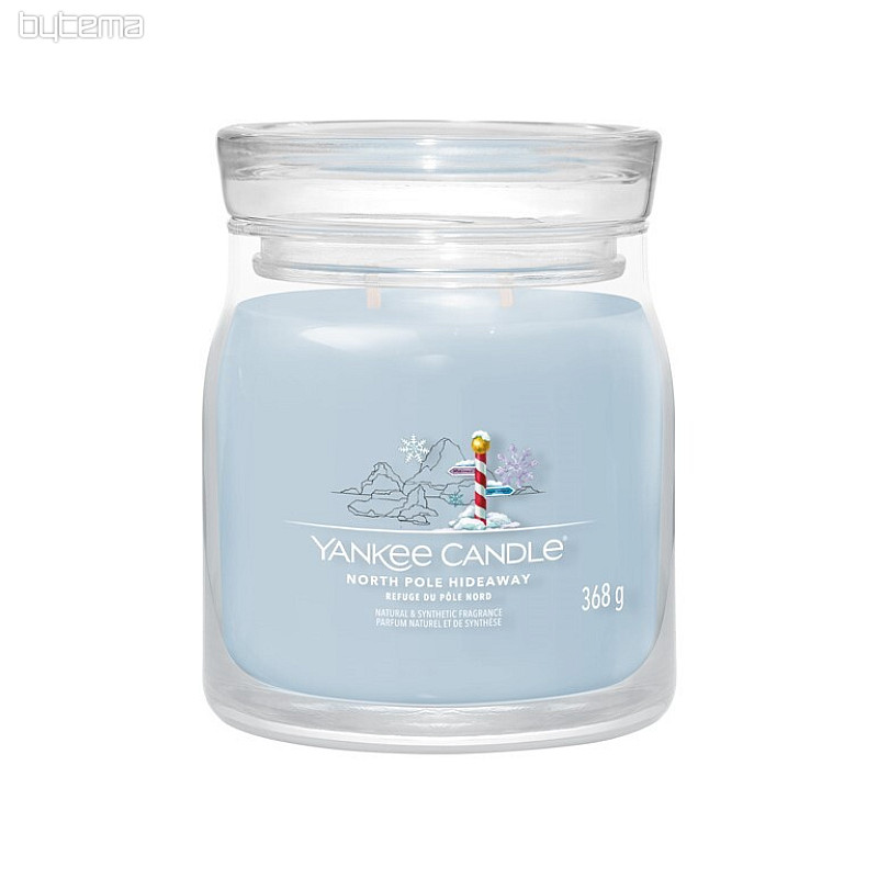 bougie YC parfum NORT POLE HIDEAWAY MEDIUM 2 mèches