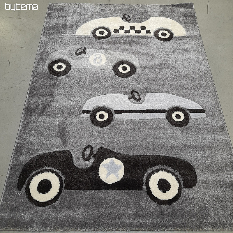 Tapis pour enfants HAPPY argent