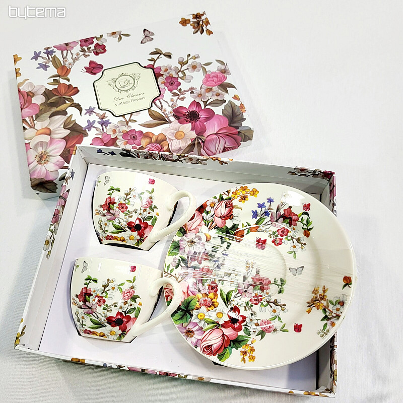 Coffret de couverts VINTAGE FLOWERS