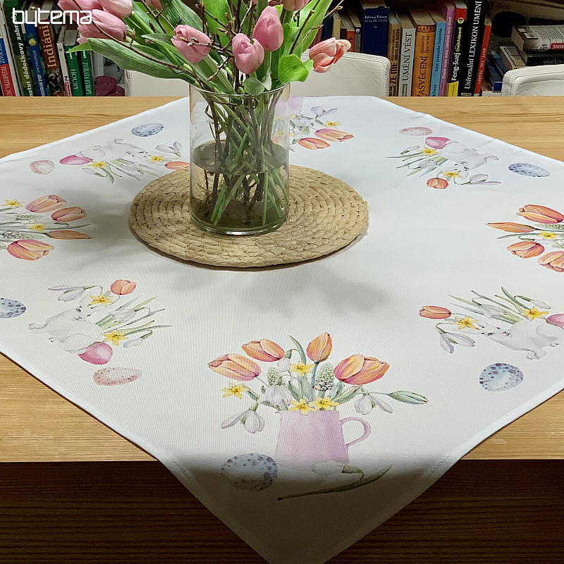 Nappe et écharpe DÉLICES DU PRINTEMPS